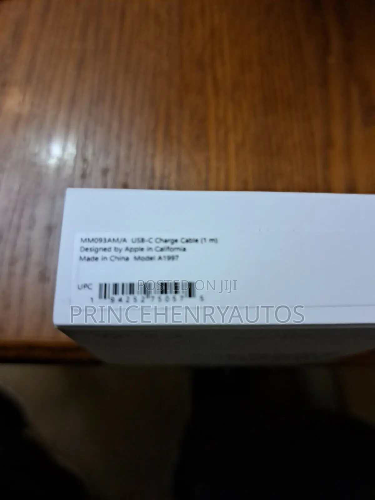 Apple Usb-C Charging Cable 1m ‎Mm093am/A