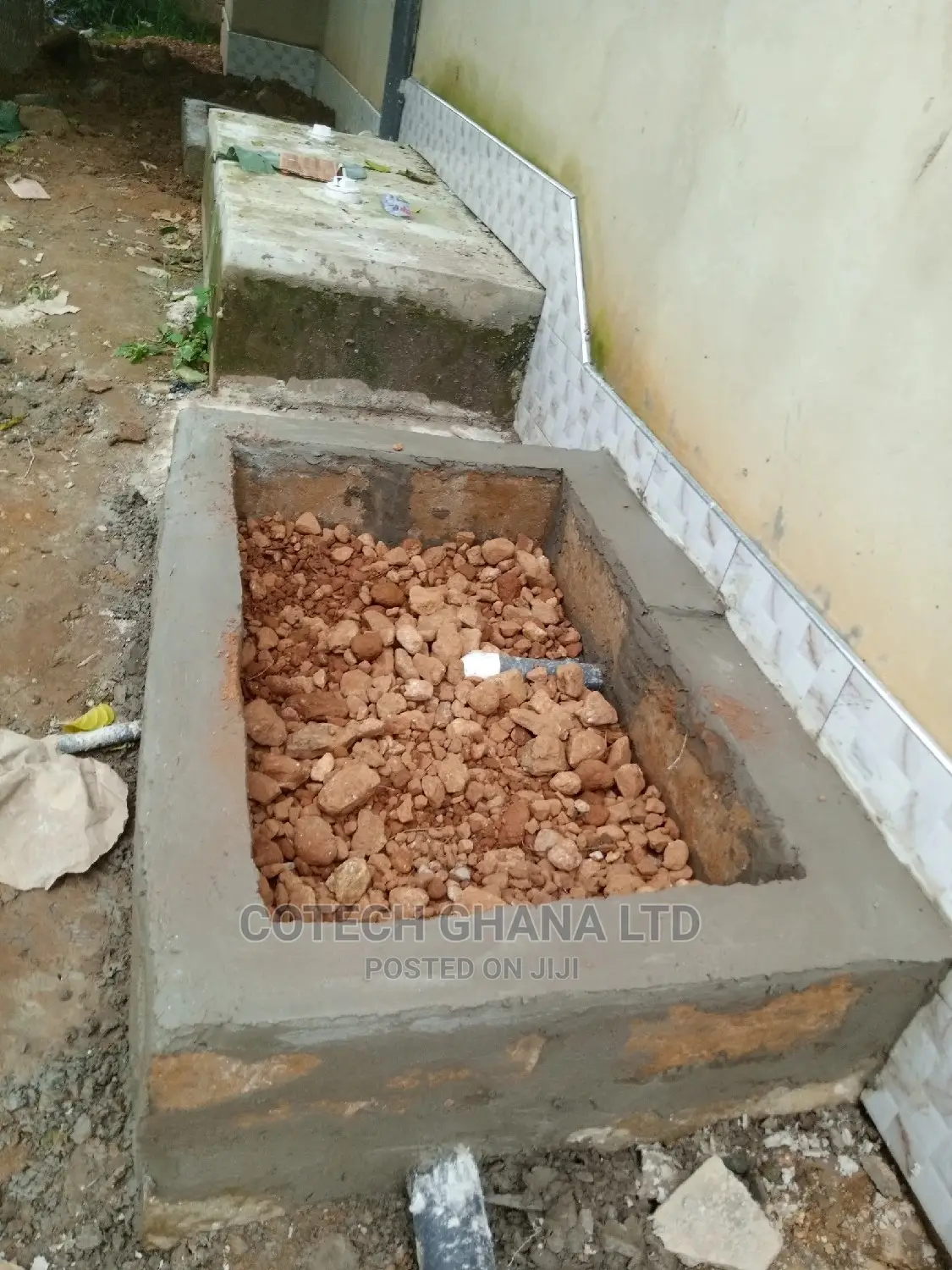 Exclusive Soak Away for Washroom Kitchen Wastes Management