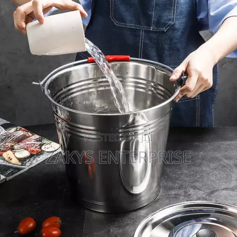 Stainless Steel Bucket 32cm