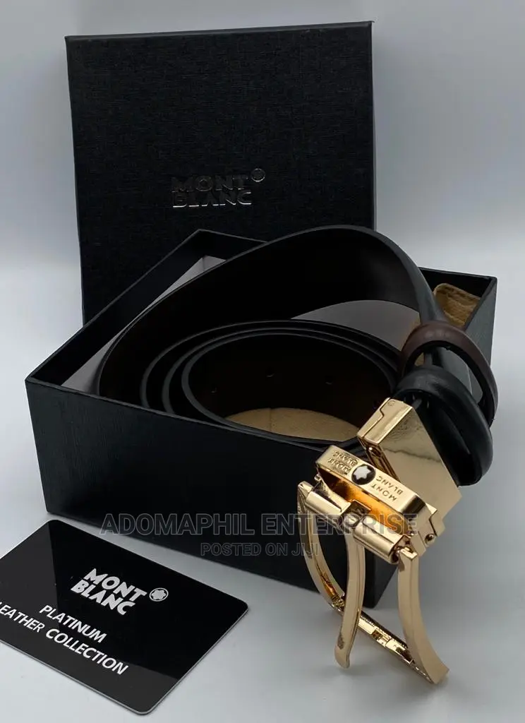 Original Designer Montblanc Belt