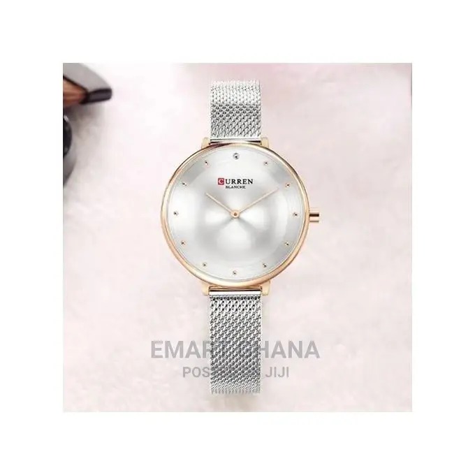 Curren Luxury Brand Lady Crystal Watch Women Casual Dress