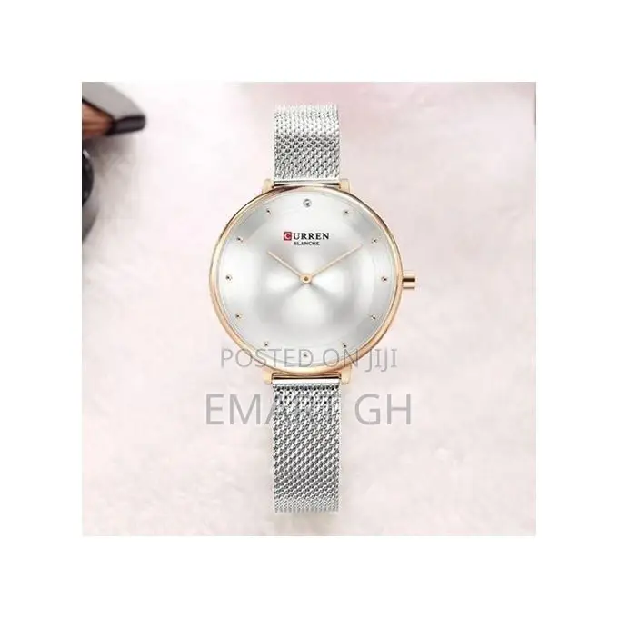 Curren Luxury Brand Lady Crystal Watch Women Casual Dress