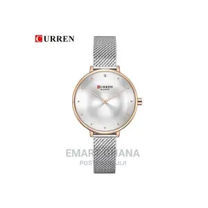 Curren Luxury Brand Lady Crystal Watch Women Casual Dress
