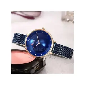 Curren Luxury Brand Lady Crystal Watch Women Casual Dress