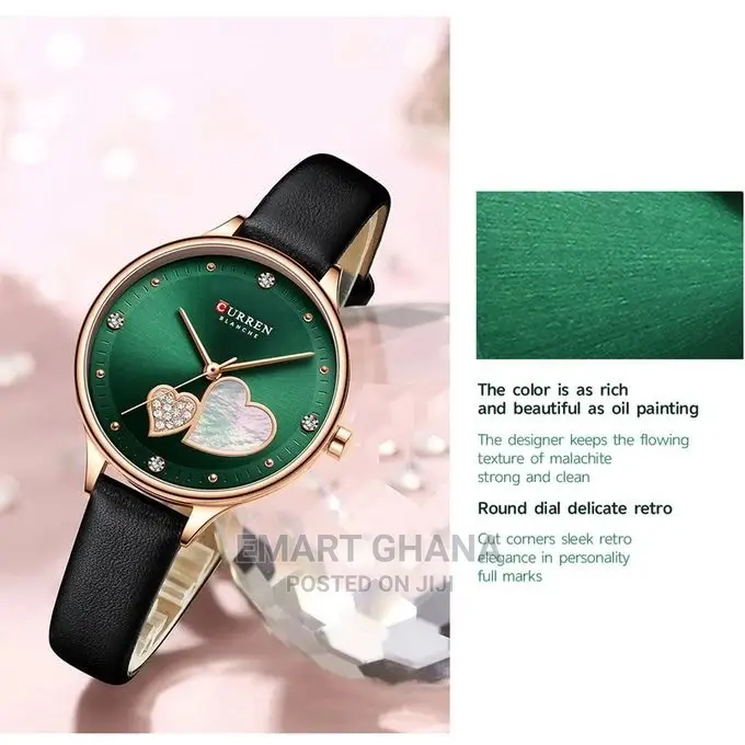 Curren Women Quartz Watch CURREN Female Fashion Analog