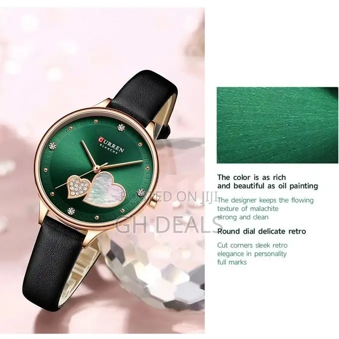 Curren Women Quartz Watch CURREN Female Fashion Analog
