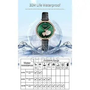Curren Women Quartz Watch CURREN Female Fashion Analog