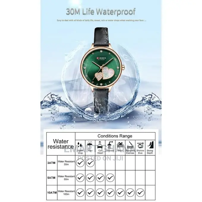 Curren Women Quartz Watch CURREN Female Fashion Analog