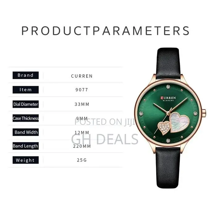 Curren Women Quartz Watch CURREN Female Fashion Analog