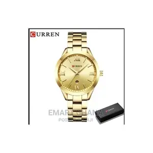 Curren Ladies Stainless Steel Watch - Gold