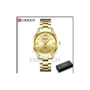 Curren Ladies Stainless Steel Watch - Gold