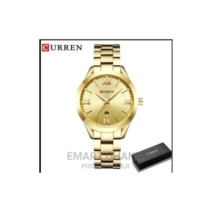 Curren Ladies Stainless Steel Watch - Gold