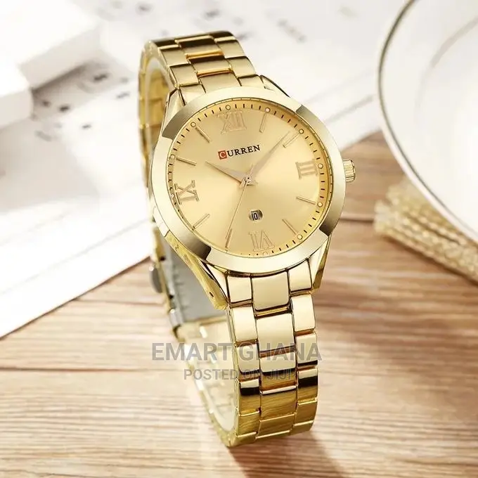 Curren Ladies Stainless Steel Watch - Gold
