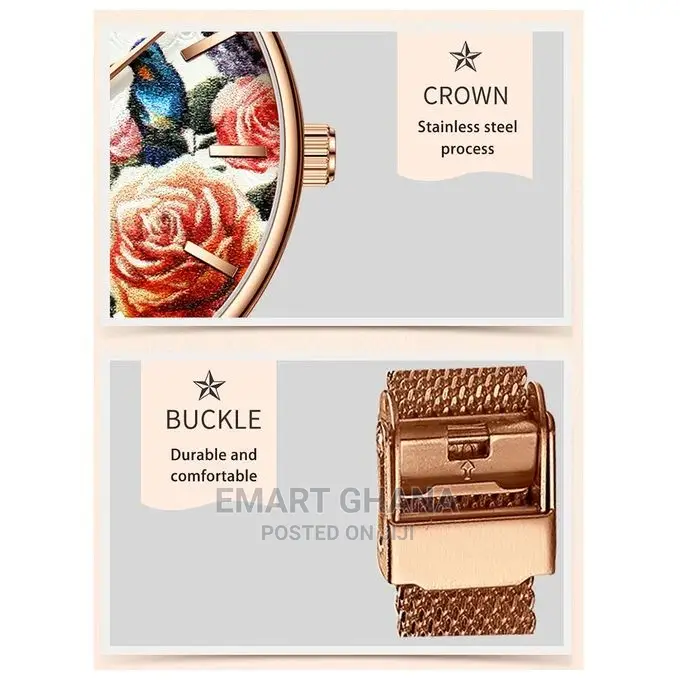 Curren 9060 Luxury Casual Business Quartz Women Watch