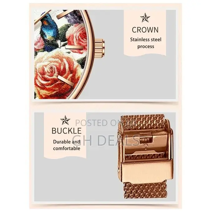 Curren 9060 Luxury Casual Business Quartz Women Watch
