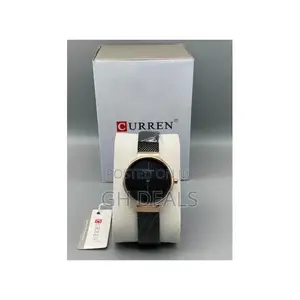 Curren Quartz Wrist Watch - Black