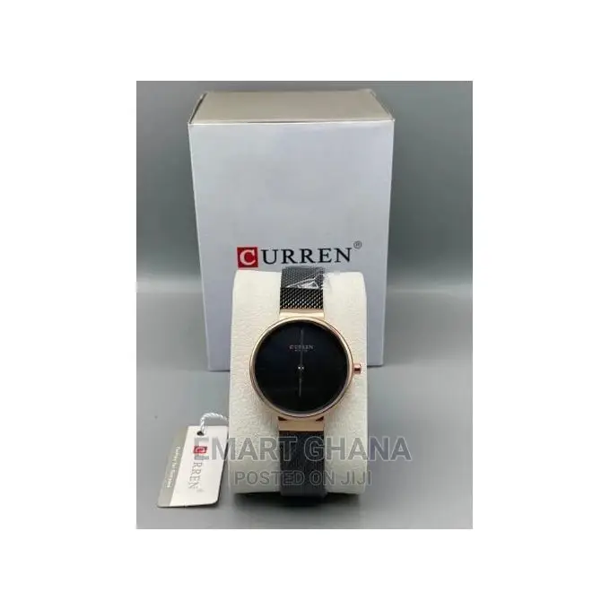 Curren Quartz Wrist Watch - Black