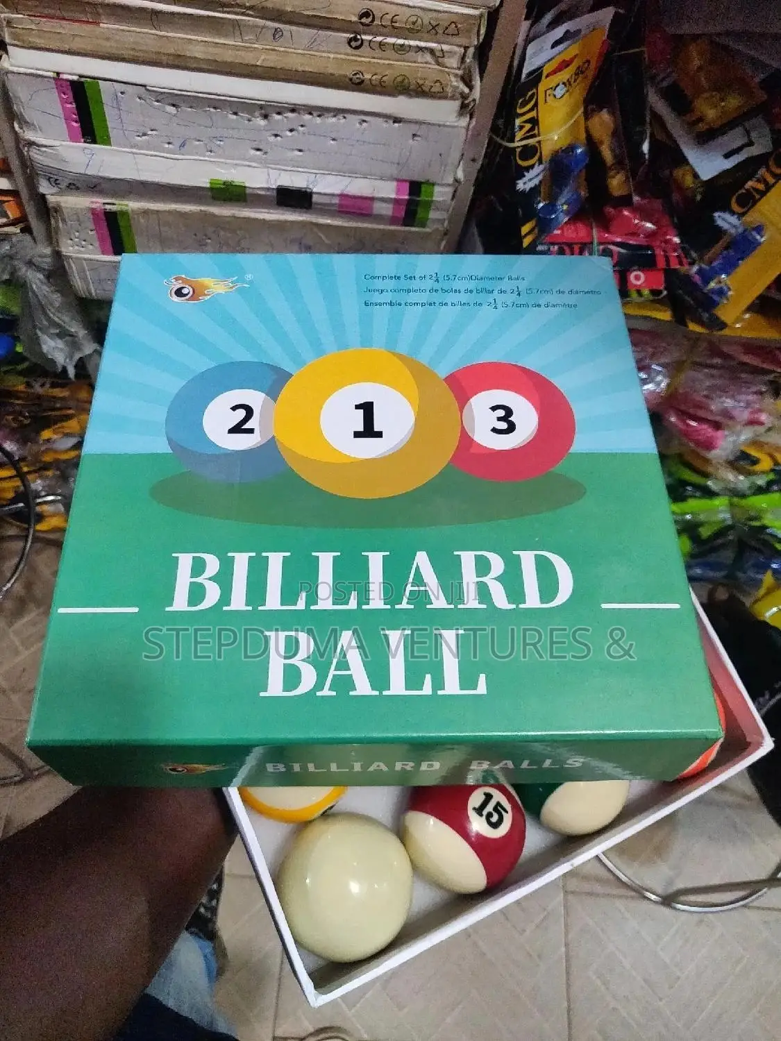 New Snooker Balls for 9ft Marble Tables (Big Type Balls)