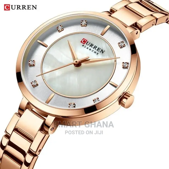 Curren 9051 Woman Quartz Watch Fashion Casual Stainless