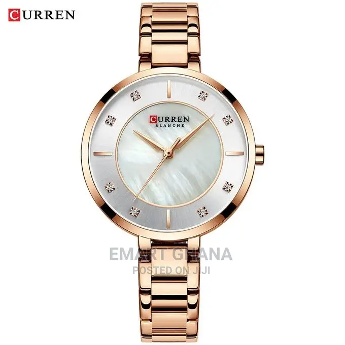 Curren 9051 Woman Quartz Watch Fashion Casual Stainless