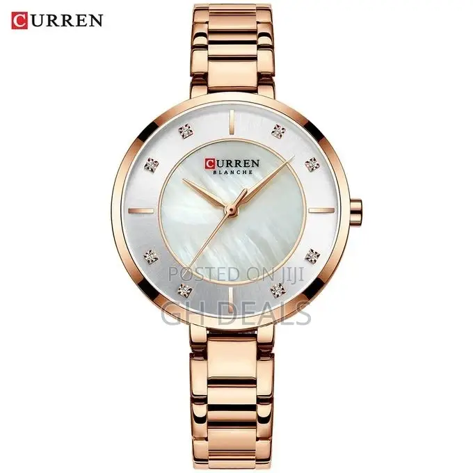Curren 9051 Woman Quartz Watch Fashion Casual Stainless