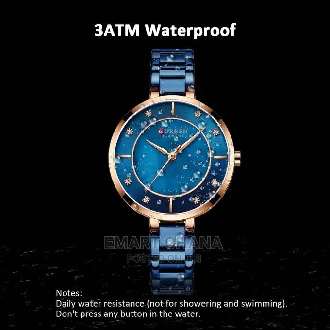 Curren 9051 Woman Quartz Watch Fashion Casual Stainless