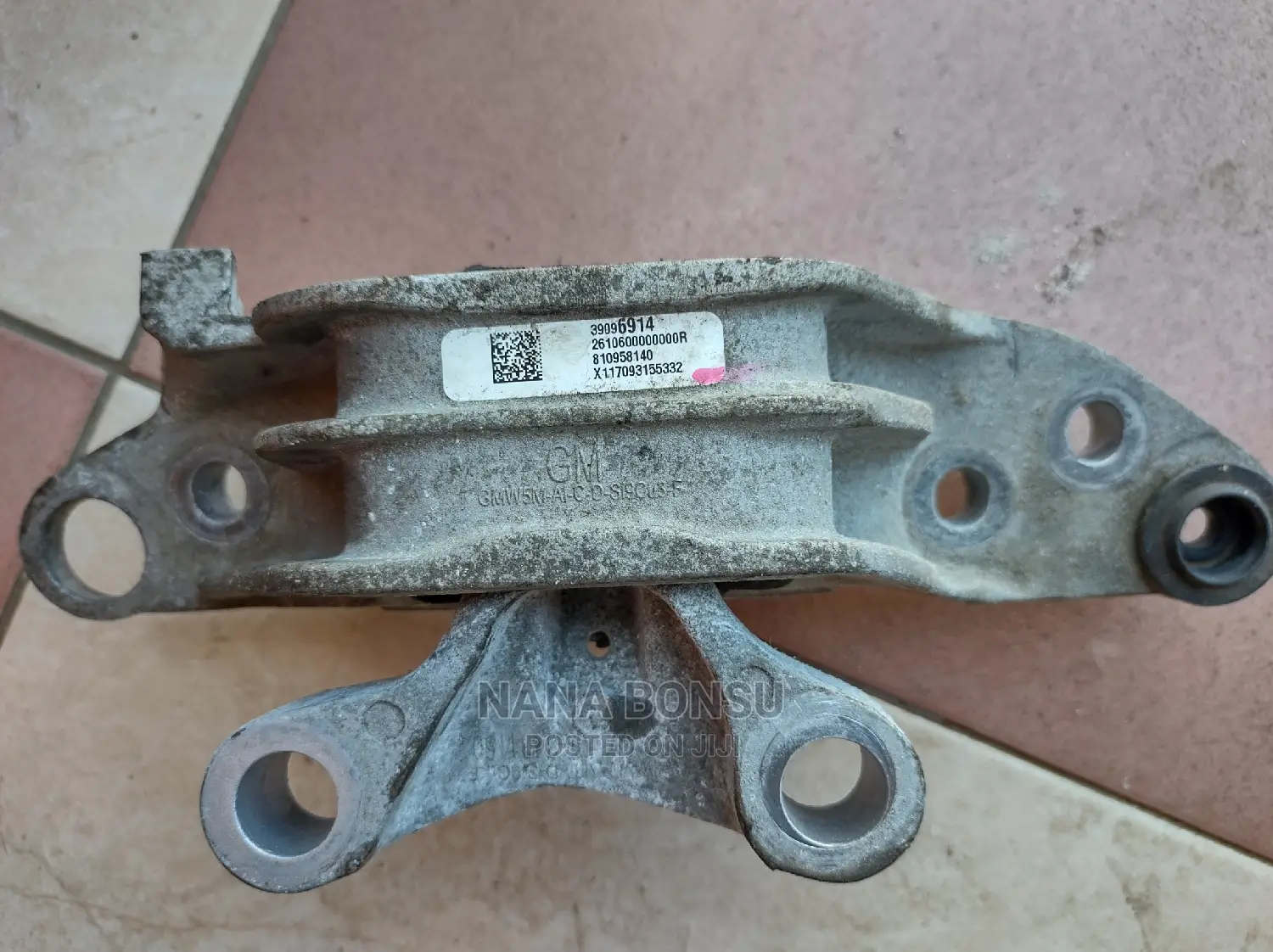2017 to 2022 Chevrolet Cruze Engine Seat and Mount