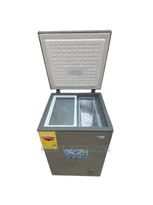 Pearl PCF- Chest Freezer - 100 Litres - Silver