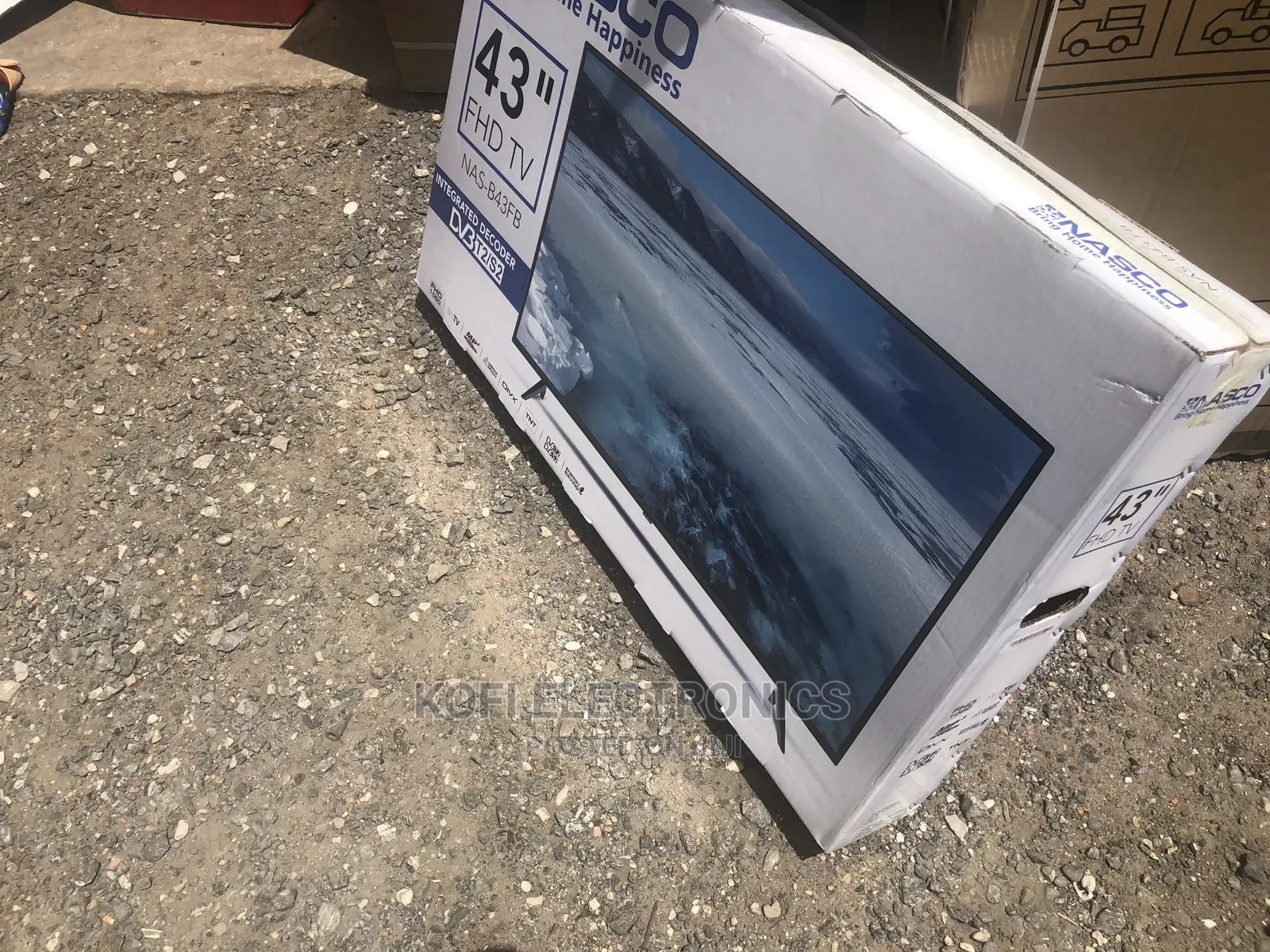 Nasco Nas-b43fb Digital Satellite Hd Led Tv – 43′′ Black