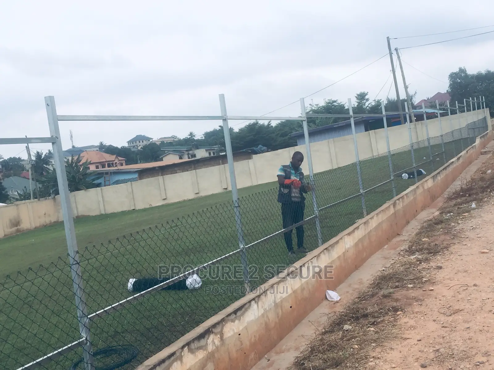 4feet or 1.22meters Coated Chainlink Wire Mesh