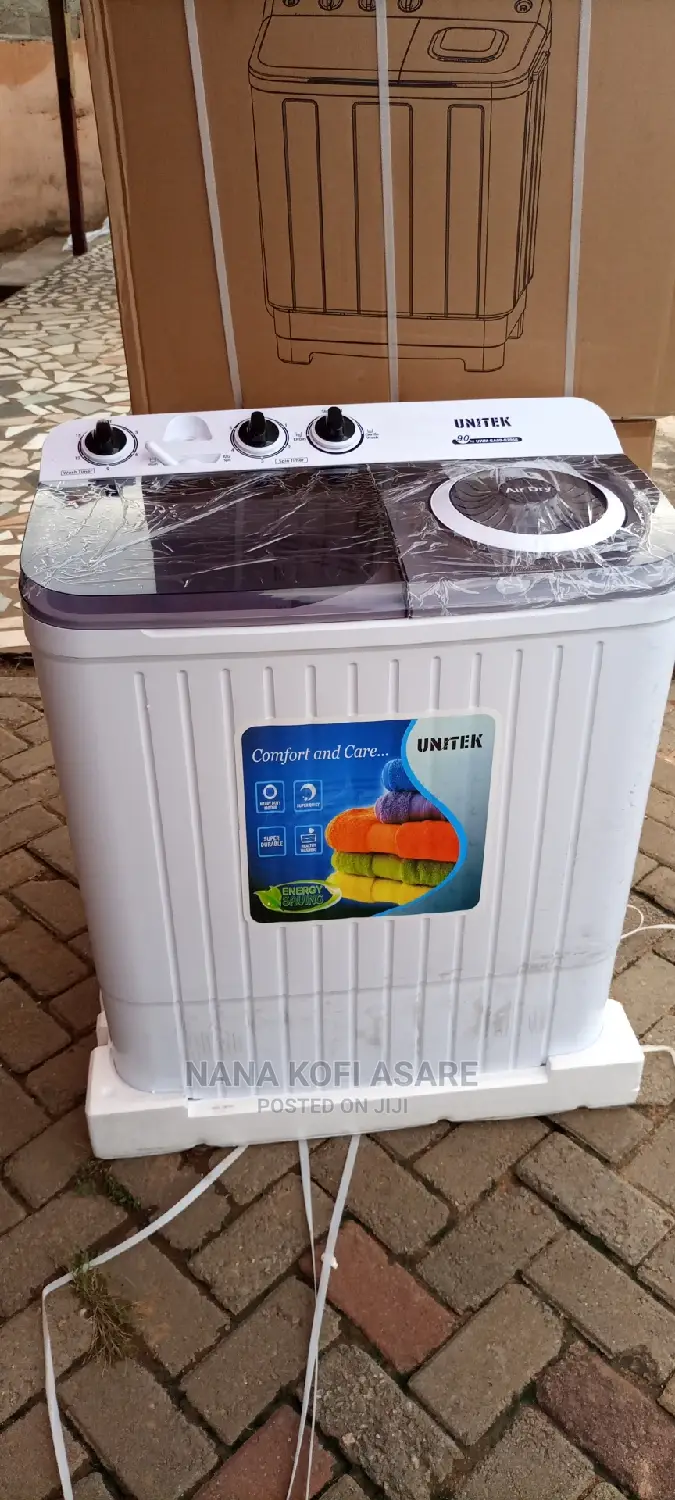 Unitek 9kg Semi Automatic/Twin Tab Washing Machine