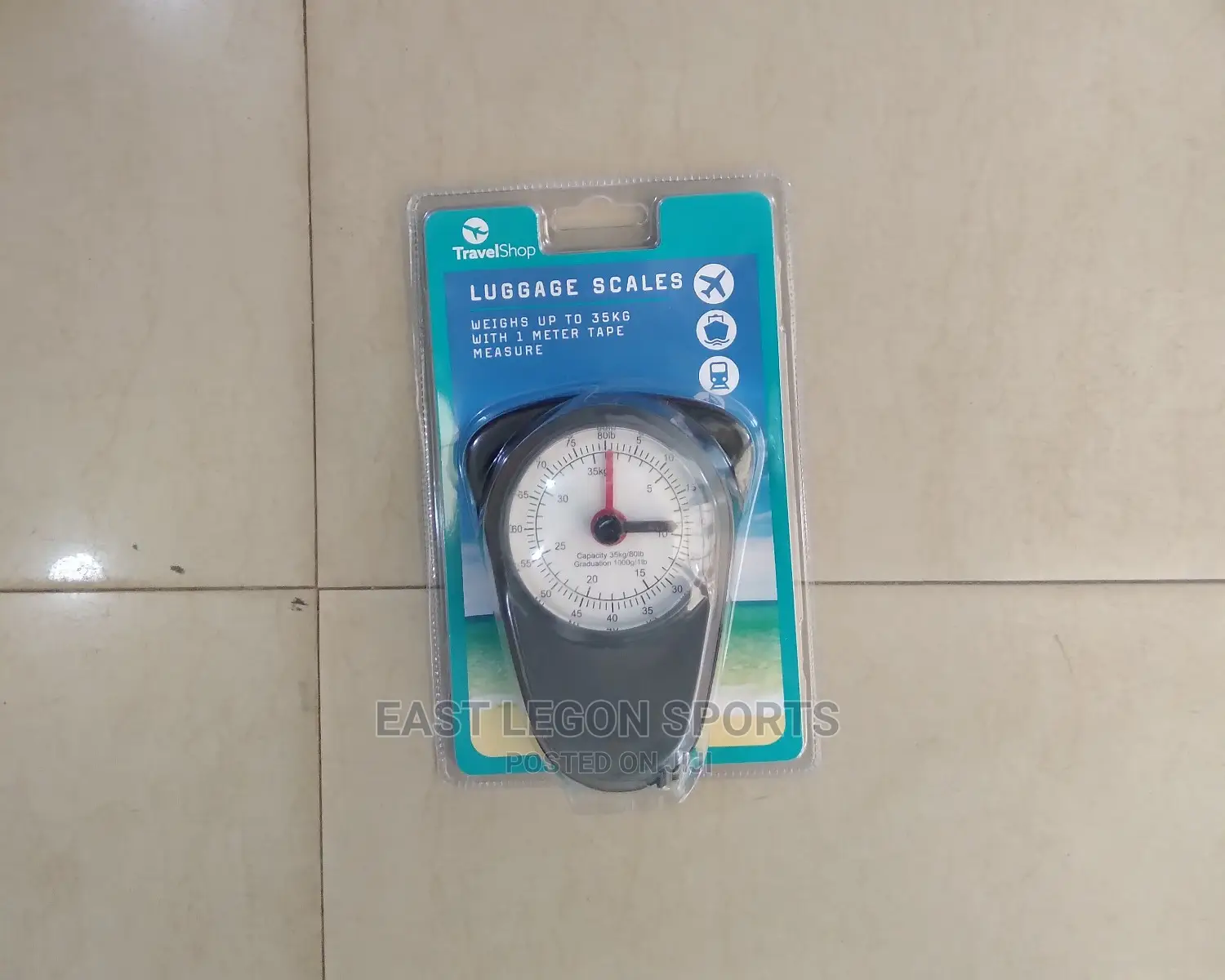 Luggage Scale 35kg Travel Manual Hook Hang