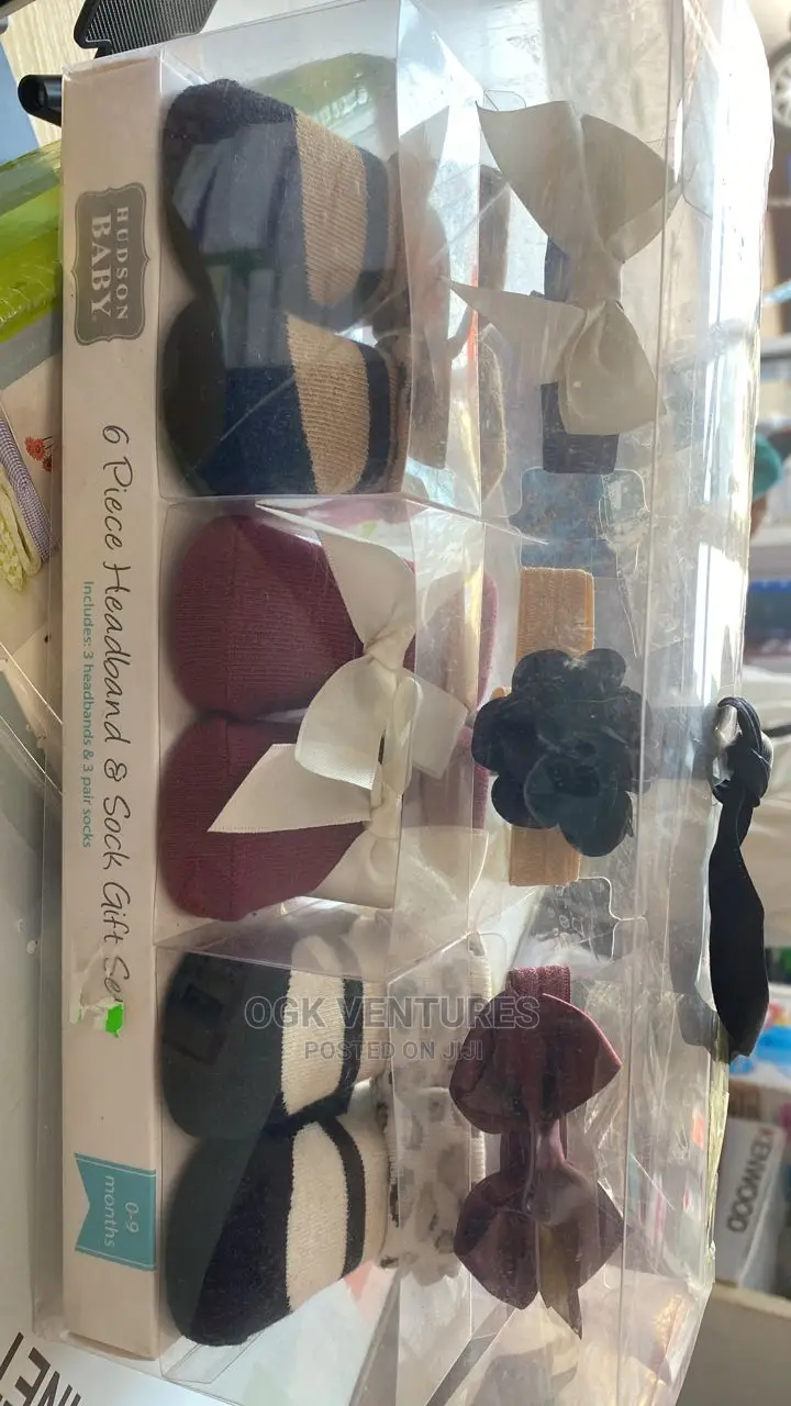 Girls Socks and Headbands Gift Set