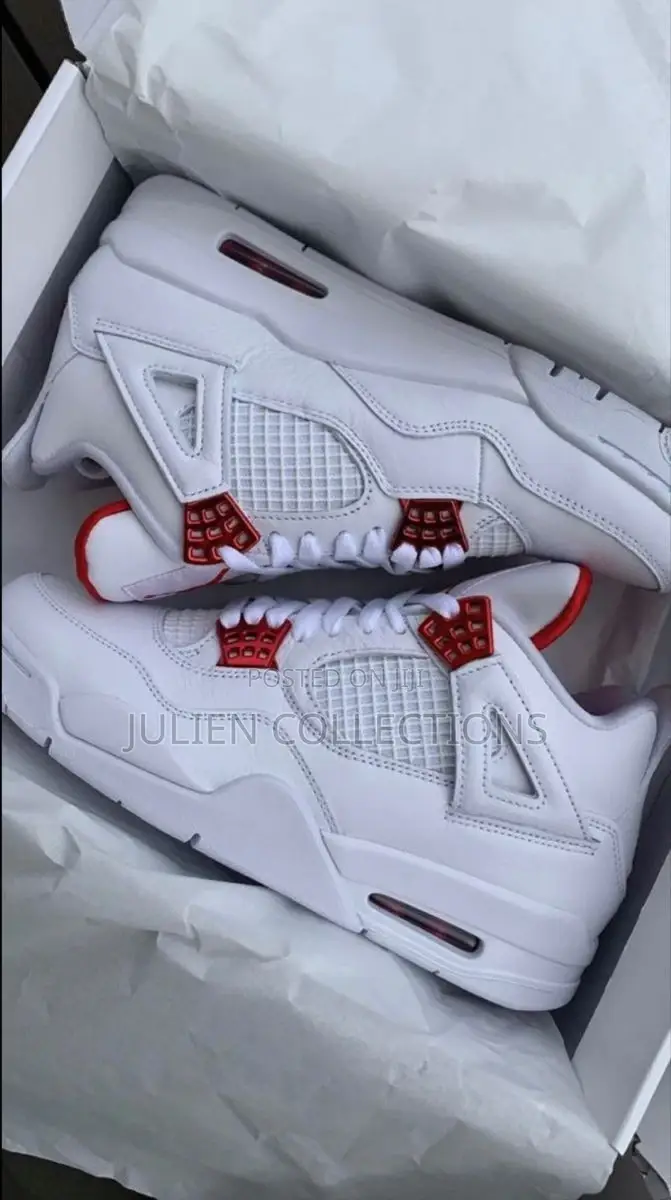 Jordan Retro 4 Metallic Red