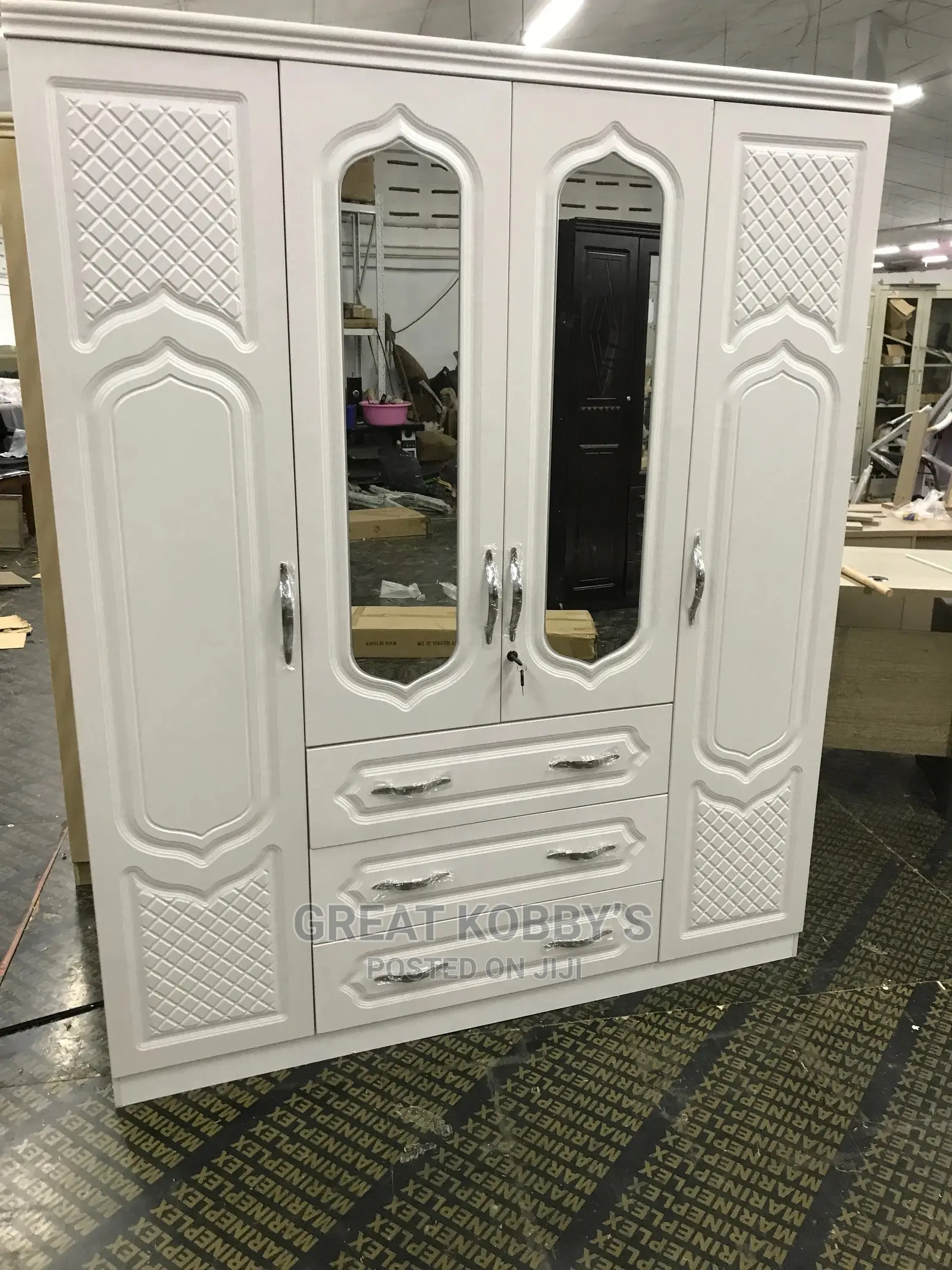 4 Doors Foreign Wardrobe