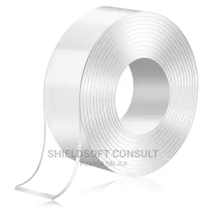Adhesive Tape, Double Sided Reusable Gel Tape 5m
