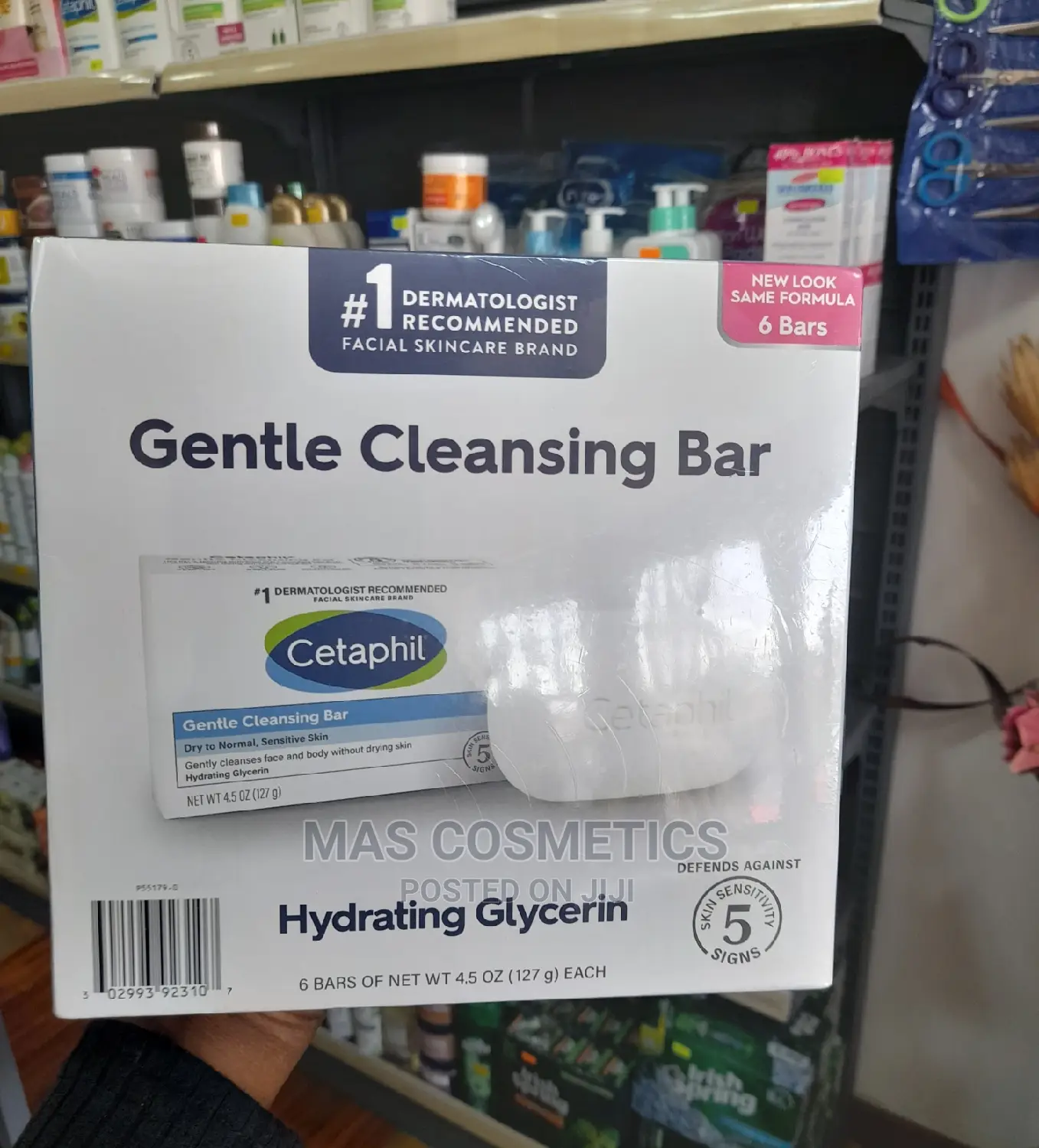 Cetaphil Gentle Cleansing Bar 6 In Pack