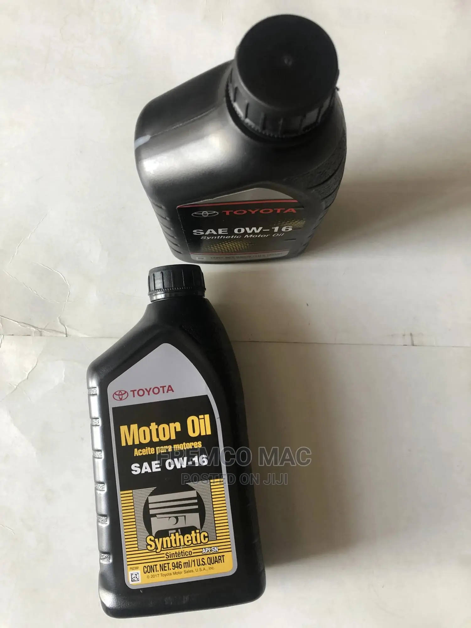 Genuine Toyota Synthetic Oil 0w-16