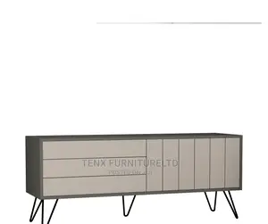 TV Stand (Push to Lock)