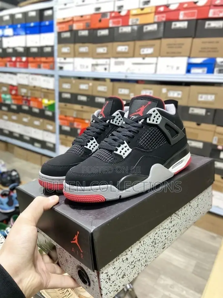 Jordan 4 Bred Retro