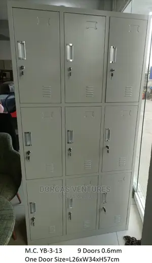 9 Doors Metal Cabinet