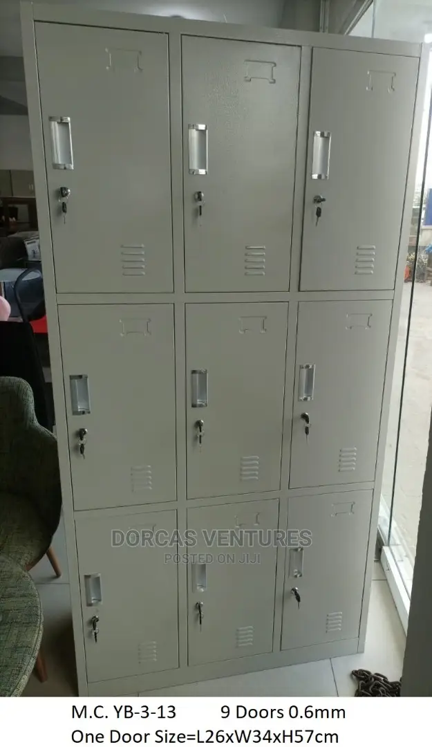 9 Doors Metal Cabinet