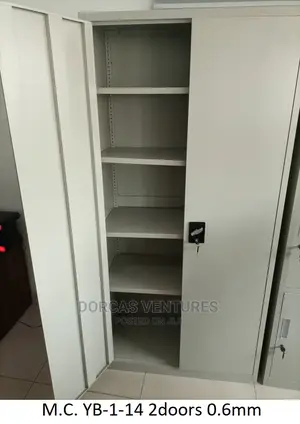 Five Shelf Storage Metal Cabinet