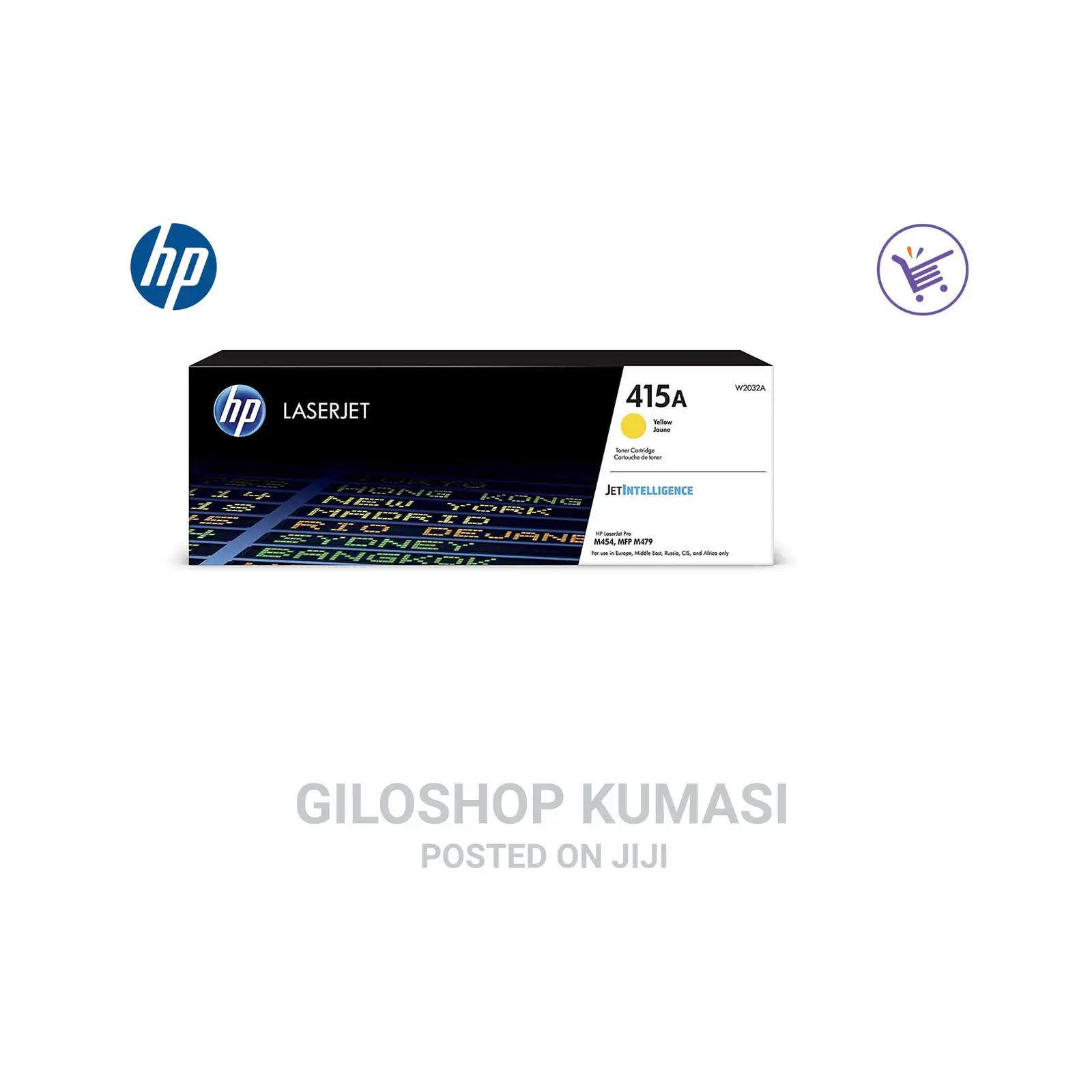 Hp 415a Yellow Original Laserjet Toner Cartridge (W2032a)