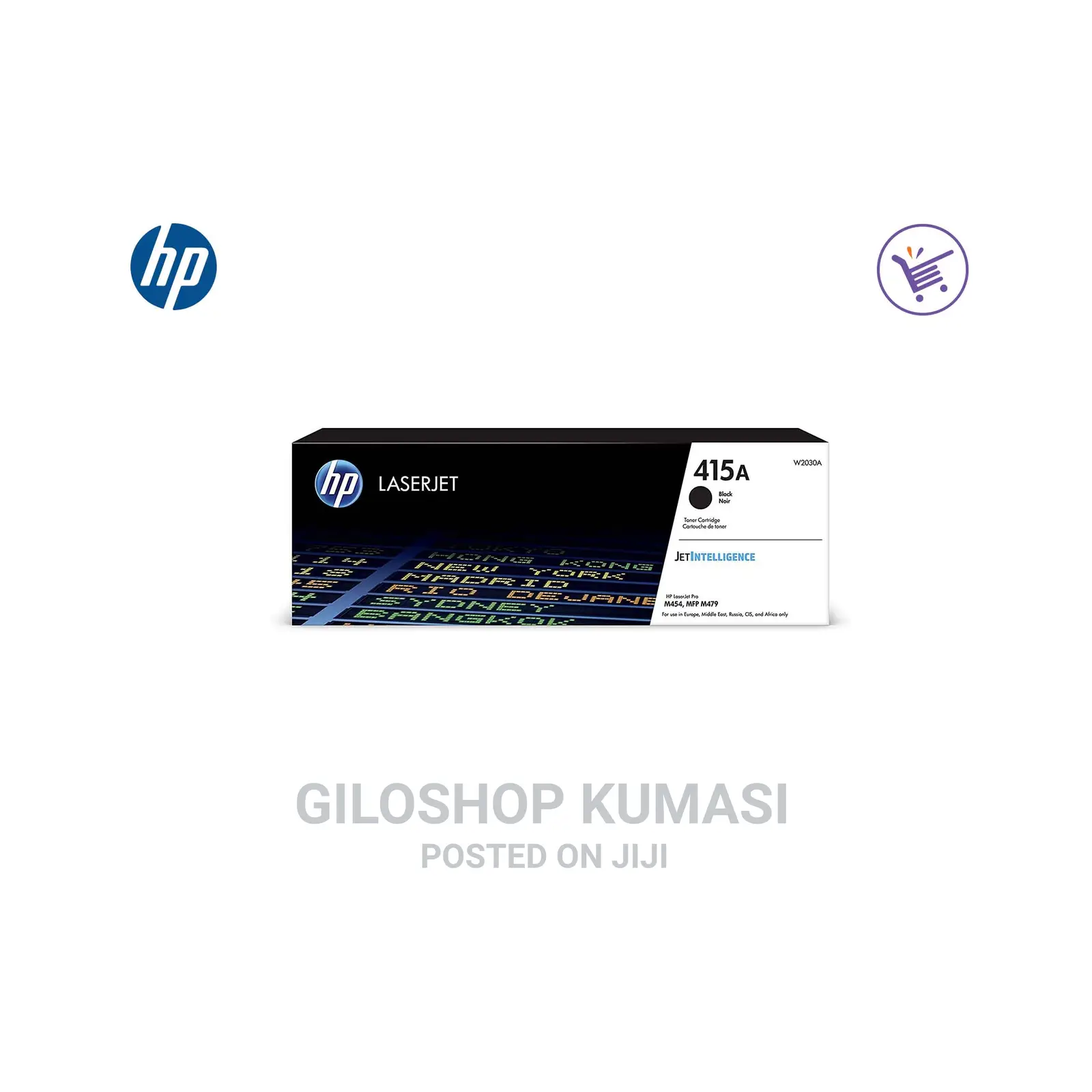 Hp 415a Black Original Laserjet Toner Cartridge (W2030a)