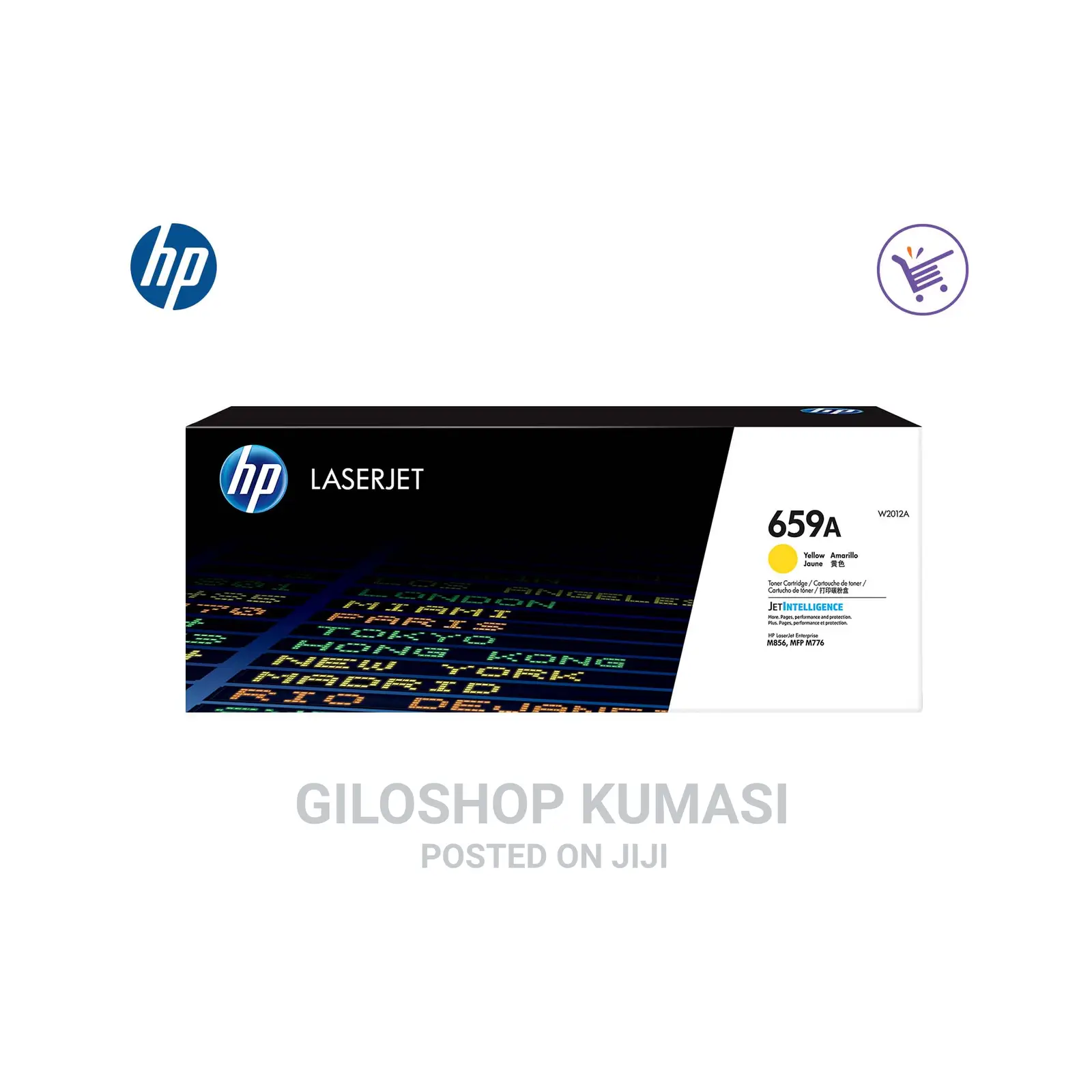 Hp 659a Yellow Original Laserjet Toner Cartridge, W2012a