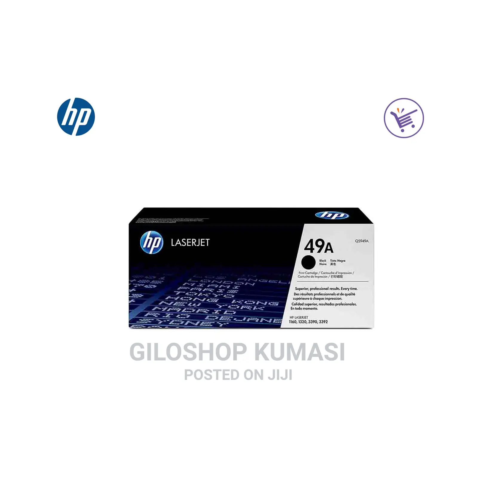 Hp 49a Q5949a Toner Cartridge Black-