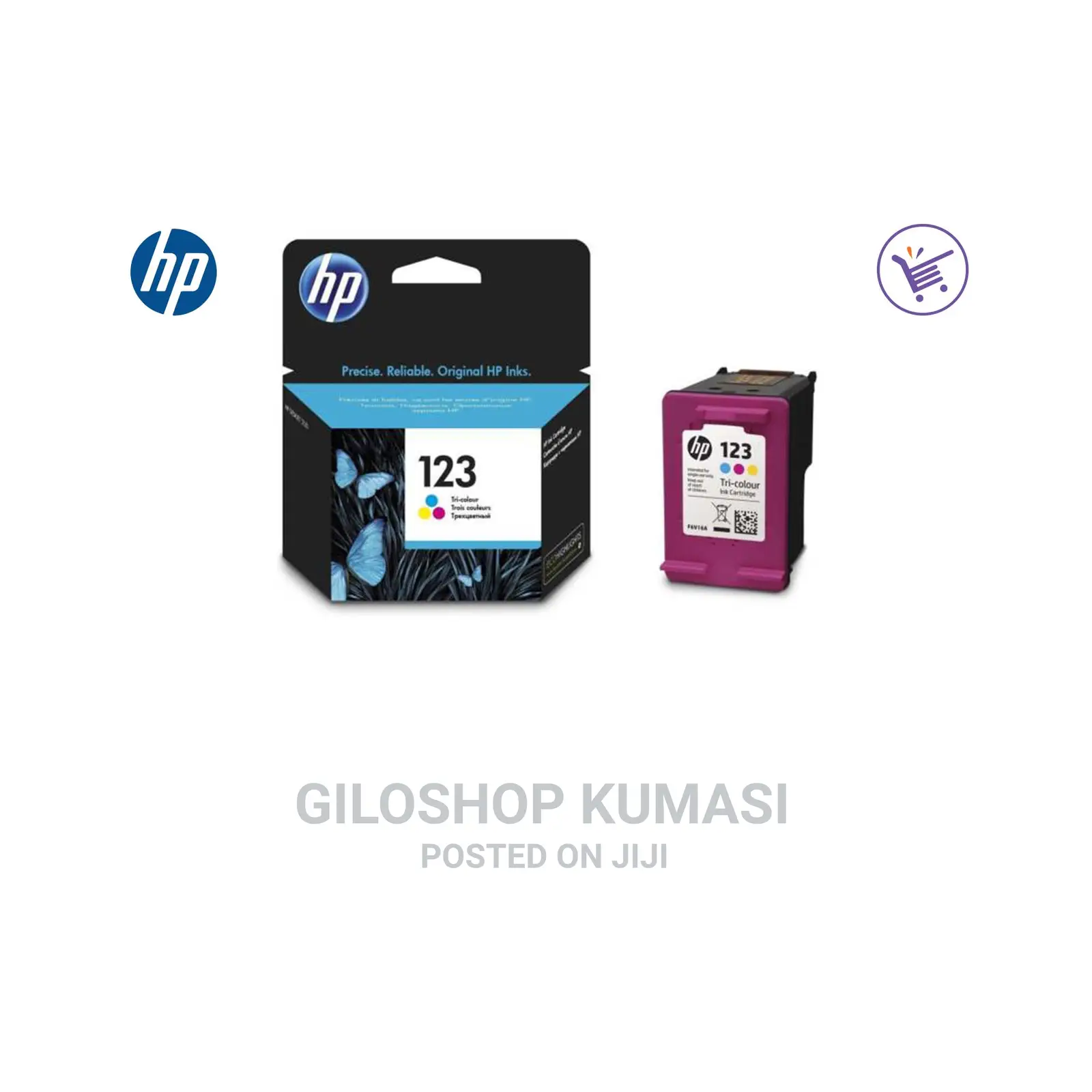 Hp Deskjet Ink Cartridge 123 Color
