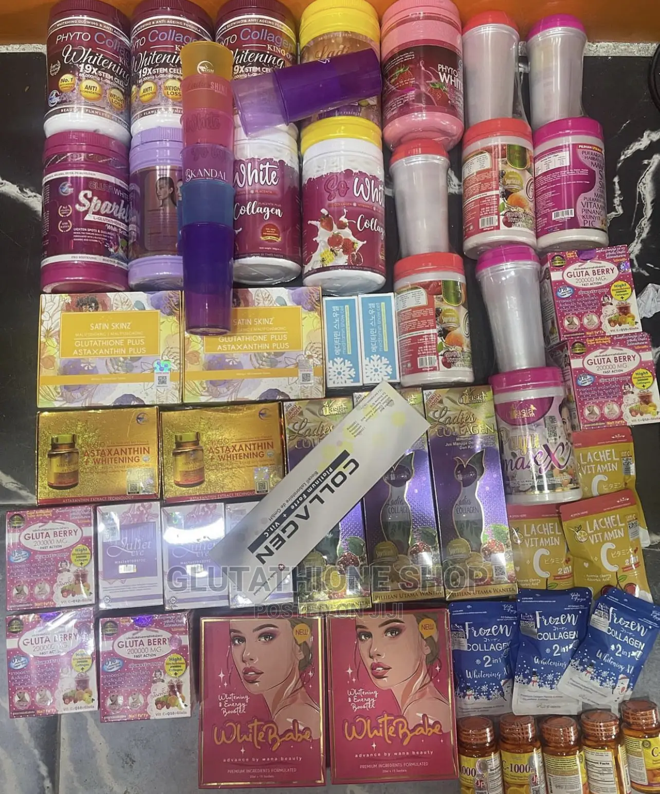 Gluta White Glitter Skin Whitening Supplements