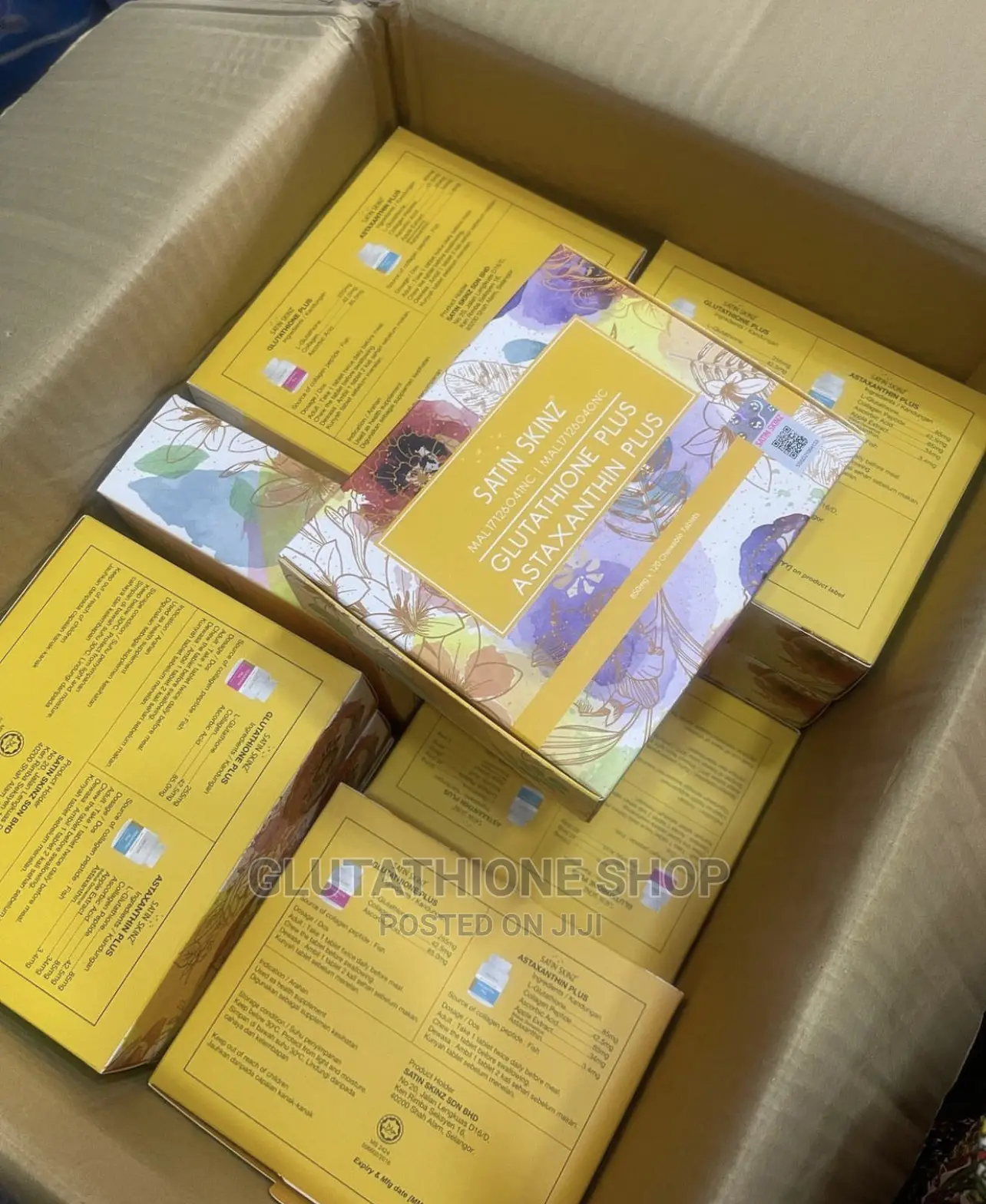 Satin Skinz Skin Whitening Supplements